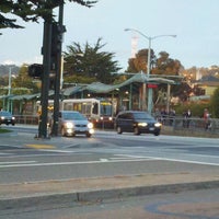 Photo taken at Muni Metro Stop - 19th &amp;amp; Holloway (SF State) by Samantha S. on 3/26/2012