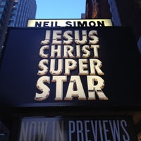 Photo taken at Jesus Christ Superstar at the Neil Simon Theatre by Christopher A. on 3/13/2012