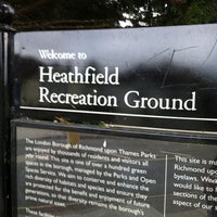 Photo taken at Heathfield Recreation Ground by James N. on 5/17/2011