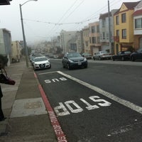 Photo taken at 9th Ave &amp;amp; Lawton Muni stop by Hallie Y. on 7/28/2011