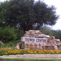 Photo taken at Town Center Fountain by Mary Kay C. on 7/26/2011