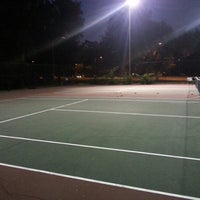 Photo taken at N Street Tennis Courts by Chris G. on 8/7/2012