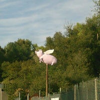 Photo taken at The Topanga Flying Pig by Melissa C. on 3/24/2012