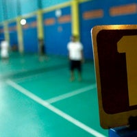 Photo taken at Fantastic Sport (Futsal &amp;amp; Badminton) by Agung P. on 3/21/2012