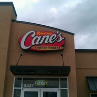 Photo taken at Raising Cane&amp;#39;s Chicken Fingers by Katherine C. on 2/20/2012