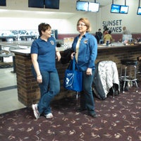 Photo taken at Sunset Lanes by Anna S. on 3/3/2012
