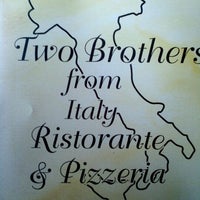 Photo taken at Two Brothers From Italy Ristorante and Pizzeria by Joe P. on 8/21/2011