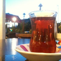 Photo taken at Teras Cafe (Beyaz Kale) by Ersin K. on 6/9/2012