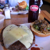 Photo taken at Ray&amp;#39;s Hell Burger by Burger Days on 8/19/2011