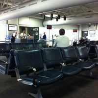 Photo taken at Gate A21 by Nick O. on 8/16/2011