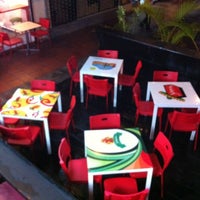 Photo taken at Jalapeños Mex Restaurant by Felix N. on 5/3/2012