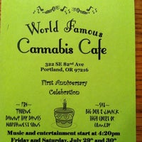 Photo taken at World Famous Cannabis Cafe by Steve S. on 7/23/2011