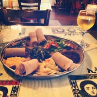 Photo taken at Meskerem Ethopian Cuisine by Daina P. on 9/1/2012