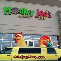 Photo taken at Monkey Joe&amp;#39;s by chicken l. on 11/18/2011