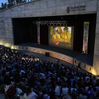 Photo taken at Anfiteatro Eva Perón by datacultura on 1/23/2012