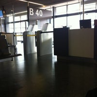 Photo taken at Gate B40 by Lucia P. on 4/19/2012
