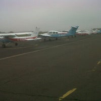 Photo taken at Wycombe Air Park (Wycombe Air Centre &amp;amp; Airways Flying Club) by Larry C. on 11/23/2011
