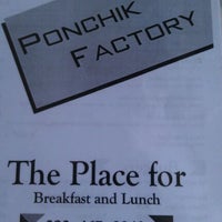 Photo taken at Ponchik Factory by Shok on 6/8/2012