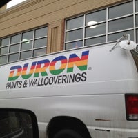 Photo taken at Duron Paints &amp; Wallcoverings by Omar on 2/16/2012