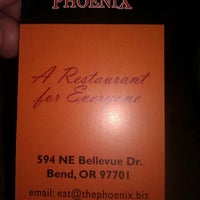 Photo taken at The Phoenix Restaurant by Stacy B. on 11/12/2011