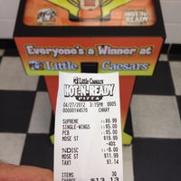 Photo taken at Little Caesars Pizza by Justin B. on 4/27/2012