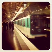 Photo taken at Métro Alésia [4] by Mike on 2/16/2011