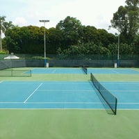 Photo taken at SICC Tennis &amp;amp; Squash Complex by Ann on 1/22/2012
