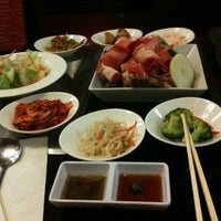 Photo taken at Ginseng Korean BBQ + Tofu by Sean Chunky N. on 1/11/2011