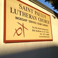 Photo taken at St Paulus Lutheran Church by Dustin M. on 11/29/2011