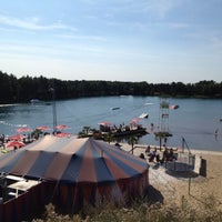 Photo taken at Bernsteinsee by Ellen L. on 8/14/2012