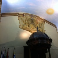 Photo taken at Gran Logia de la Argentina de Libres y Aceptados Masones - Palacio Cangallo by Juan Manuel D. on 4/28/2012