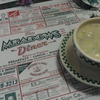 Photo taken at Meadows Diner by Francesca F. on 2/4/2012