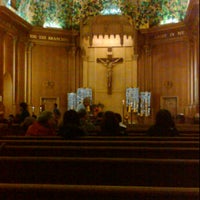 Photo taken at St. Emydius Church by Anna Melizza Y. on 11/20/2011