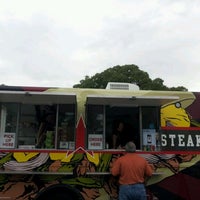 Photo taken at Champion Cheesesteaks Food Truck by Dwayne K. on 4/16/2012