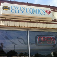 Photo taken at Twin City Comics by Charles E. on 8/11/2012