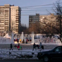 Photo taken at Фонтан у театра &amp;quot;Театр&amp;quot; by Victor S. on 12/18/2011