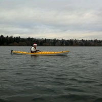 Photo taken at Green Lake - On The Water by Kathleen B. on 12/23/2011