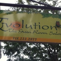 Photo taken at Evolution The Green Room Salon by Keston D. on 9/15/2011