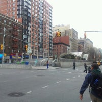 Photo taken at MTA Bus - W 96 St &amp;amp; Broadway (M96/M106) by CrisFe A. on 3/15/2012