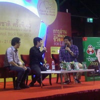 Photo taken at Bangkok National and Intl. Book Fair 2012 by thezen z. on 4/8/2012