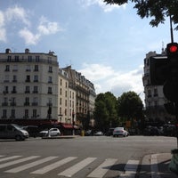 Photo taken at Avenue de Saint-Ouen by Dalia S. on 8/12/2012