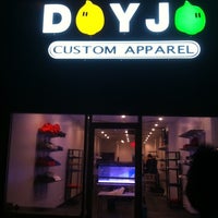 Photo taken at DOYJO Custom Apparel by ugh c. on 9/13/2011