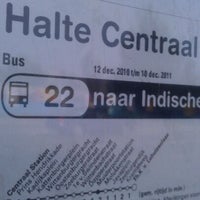 Photo taken at Buslijn 22 naar Indische Buurt by Jimmy P. on 9/3/2011