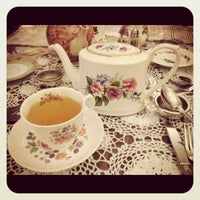 Photo taken at Miss Molly&amp;#39;s Tea Room by MelRoc on 4/7/2012
