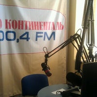 Photo taken at Радио &quot;Континенталь&quot; 100.4 FM by Ivan K. on 5/21/2012