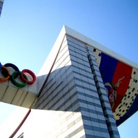 Photo taken at Olympic Park by JulienF on 4/1/2012