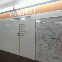 Photo taken at MBTA Haymarket Station by Mike on 4/3/2012