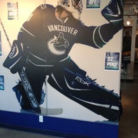 Vancouver Canucks Apparel at the Canucks Store on Robson S…