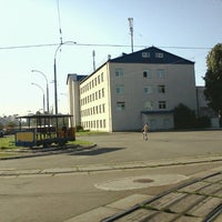 Photo taken at Трамвайна зупинка біля депо by zemixboy on 6/19/2012