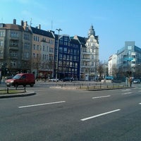 Photo taken at Richard-Wagner-Platz by Boris D. on 3/18/2012